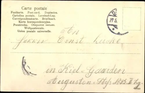 Ak Gdańsk Danzig, Frauengasse