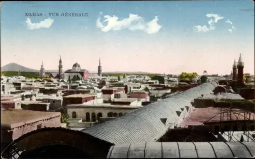 Ak Damaskus Syrien, Gesamtansicht