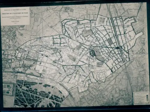 Stadtplan Foto Fontenay sous Bois Val de Marne