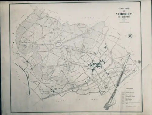 Stadtplan Foto Verrières le Buisson Essonne