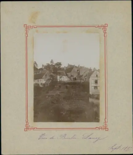 Foto Bourbon Lancy Saône et Loire, Gesamtansicht, Wohnhäuser