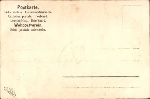 Präge Litho Mendelsohn-Bartholdy, Komponist, Sommernachtstraum