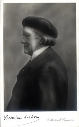 Ak Dramatiker Victorien Sardou, Autogramm