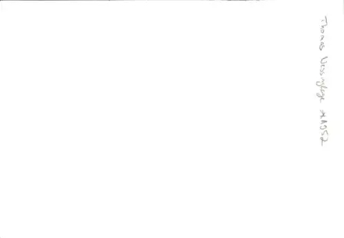 Autogrammkarte Leichtathlet Thomas Wessinghage, Autogramm