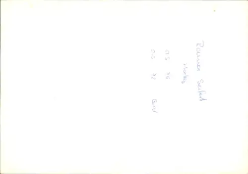 Autogrammkarte Hockeyspieler Rainer Seifert, Autogramm