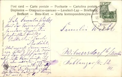 Ak Dobrzany Jacobshagen Pommern, Teilansicht