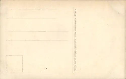 Ak Kronprinz Danilo von Montenegro, Portrait