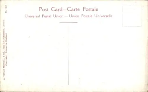 Ak Russland, Portrait einer Frau, Flagge der russischen Marine