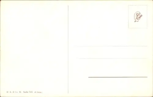 Künstler Ak Schiffe, Dampfer