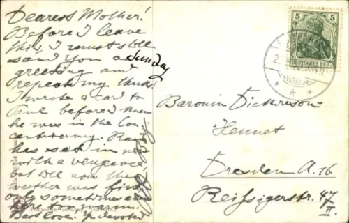 Künstler Ak Fuhrmann, G., Segelschiff, Seesturm