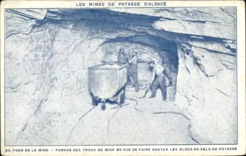 Ak Wittelsheim Elsass Haut Rhin, De Elzassische Potaschmijnen, Kalimine