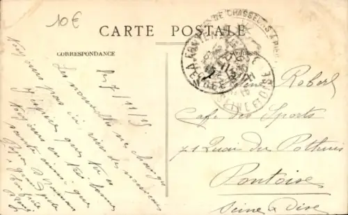 CPA Vendée, La Veillée, Dans une vieille Ferme