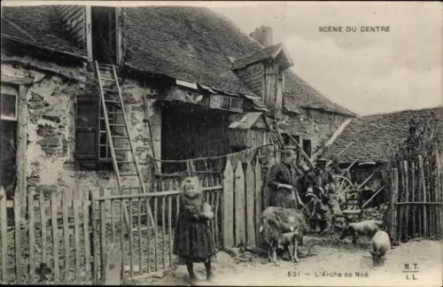 CPA Scene du Centre,