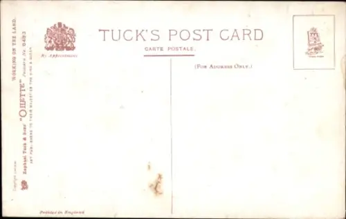 Ak Working on the Land, Feldarbeiter