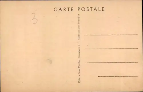 CPA Nos vieilles Provinces, Une fileuse à la quenouille et au rouet