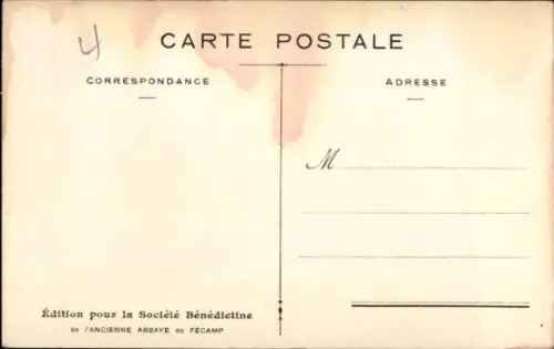 Künstler Ak Benoit-Levy, J., Menschen in Volkstrachten, Wohnstube, Pfeife