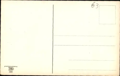 Ak Landschaft, Seepartie