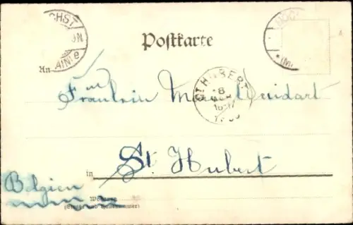 Ak Wiesbaden, Bismarck-Denkmal