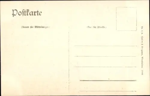 Ak Wiesbaden in Hessen,  Alte Colonade, Hotel Nassauer Hof, Bäume, Straßenansicht