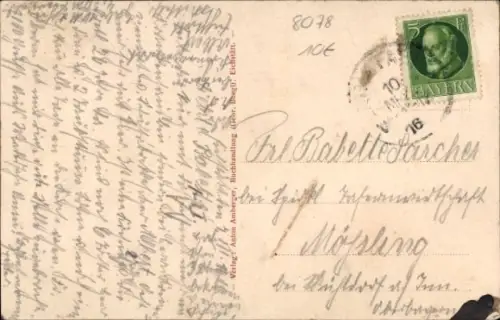 Ak Eichstätt in Oberbayern, Pavillon im Hofgarten,  Bäume, Brunnen