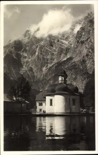 Ak Sankt Bartholomä Schönau am Königssee, Kirche