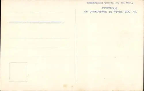 Ak Sankt Bartholomä Schönau am Königssee, Kirche