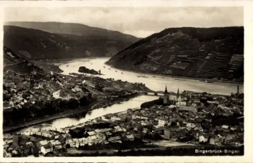 Ak Bingerbrück Bingen am Rhein, Gesamtansicht