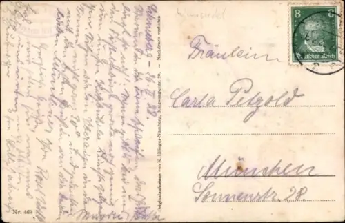 Ak Fichtelgebirge Oberfranken Bayern, Asenturm auf dem Ochsenkopf, Schneeberg,  verschneite Lands