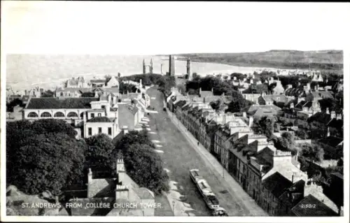 PC St Andrews Scotland, View from College Church Tower