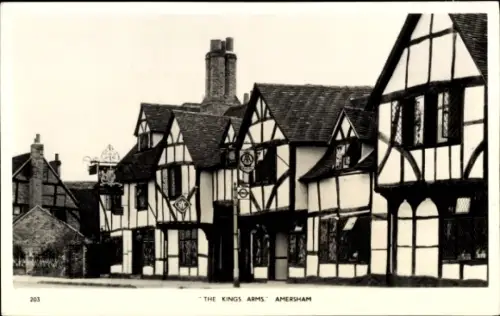 Ak Amersham Buckinghamshire England, The Kings Arms