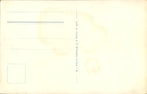 Ak Lindau am Bodensee Schwaben, Lindauer Rathaus, detaillierte Fassade, verzierte Elemente, keine