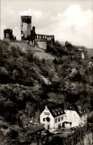 Ak Beilstein an der Mosel, Hotel Haus Burgfrieden