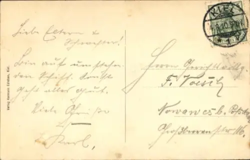 Ak Deutsches Kriegsschiff, SMS Kaiser Barbarossa, Kaiserliche Marine