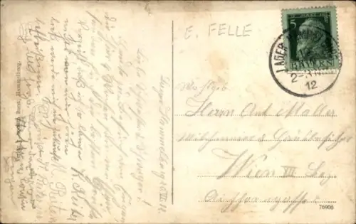 Landkarten Ak Felle, Eugen, Hammelburg in Unterfranken Bayern, Truppenübungsplatz