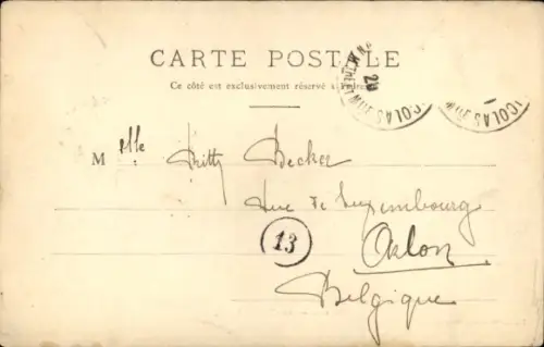 Ak Poitiers Vienne, Le Temple Saint Jean, Masson Vasnier, Poitiers