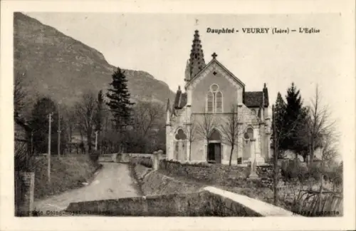 CPA Veurey Isère, Église
