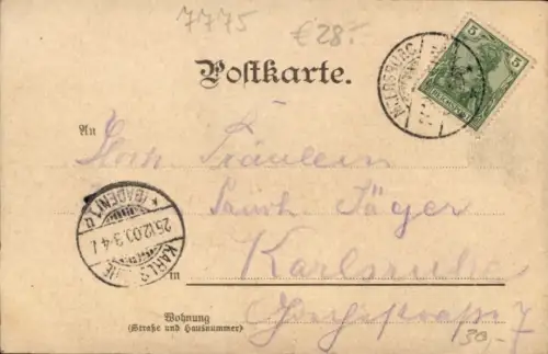 Litho Ahausen in Baden Bermatingen im Bodenseekreis, Gesamtansicht, Restauration