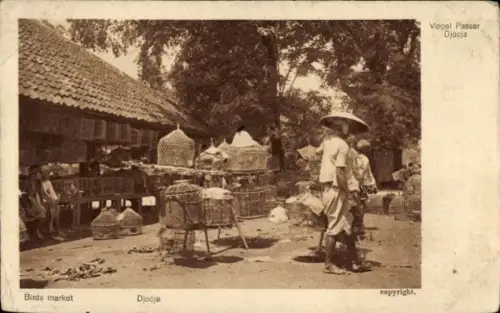PC Yogyakarta Djokja Java Indonesia, Birds market