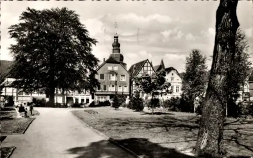 Ak Lippstadt, Blick auf die neuen Anlagen, Häu