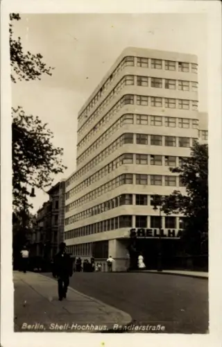Ak Berlin Tiergarten, Shell-Hochhaus, Bendlerstraße