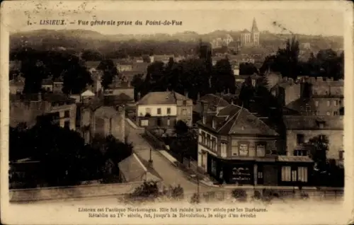 Ak Lisieux Calvados, Landschaftsansicht von   Beschreibung, 