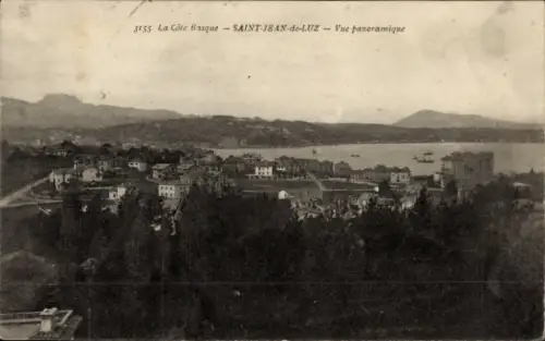 CPA Saint Jean de Luz Pyrénées Atlantiques, vue panoramique