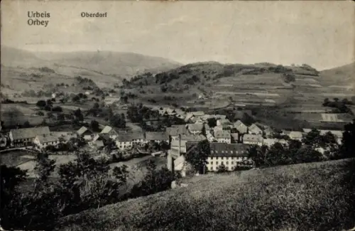 Ak Orbey Urbeis Elsass Haut Rhin, Oberdorf, Panorama