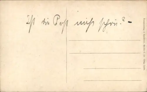 Ak Berlin Steglitz, Post