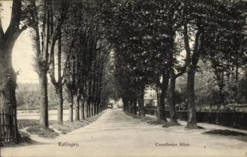 Ak Ratingen Nordrhein Westfalen, Cromforder Allee