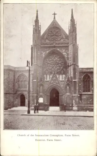 PC London City England, Church of Immaculate Conception, Farm Street