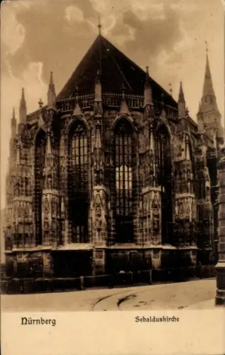 Ak Nürnberg,  Sebalduskirche
