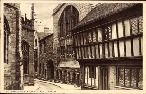 PC Coventry West Midlands England, St. Mary's Hall, Cottage