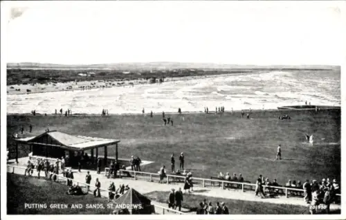 PC St Andrews, Scotland, Putting Green and Sands