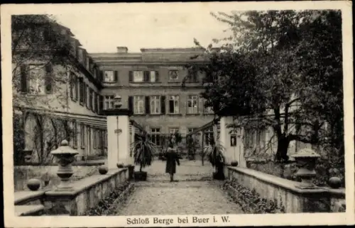 Ak Buer in Westfalen Gelsenkirchen Ruhrgebiet, Schloß Berge